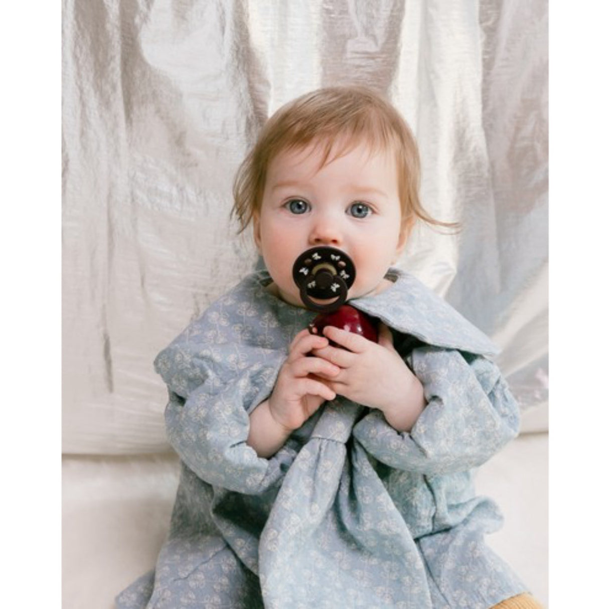 Bibs Ivory/Plum Sut Colour Holiday Sløjfe 2-Pak Latex