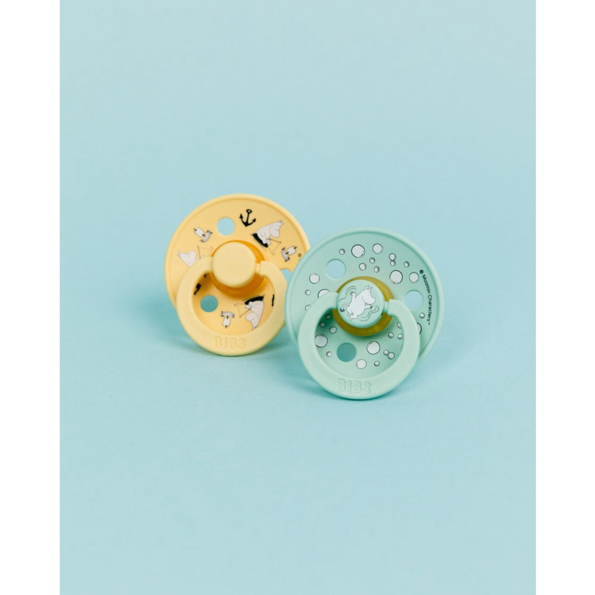 Bibs X Moomin Nordic Mint Mix Sut Colour 2-Pak Sailing Latex