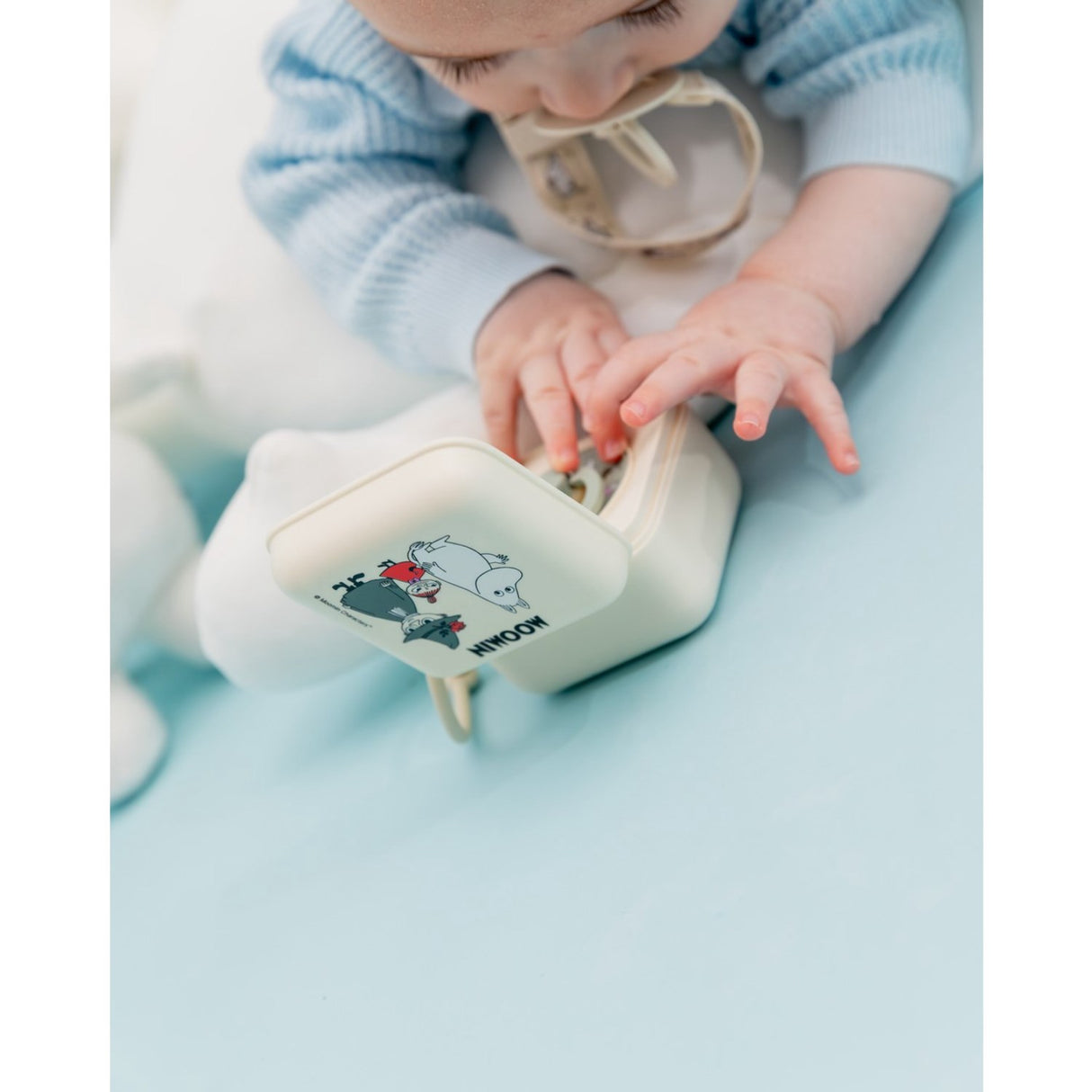 Bibs X Moomin Ivory Sut Clip Loop