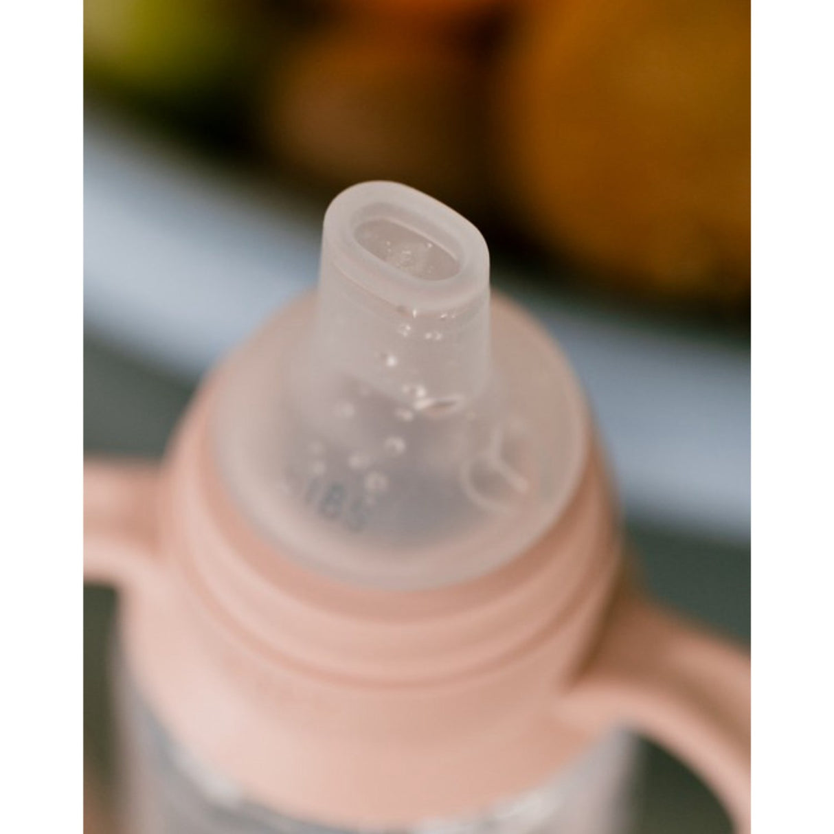 Bibs Blush Baby Sippy Flaske Spout Round Silikone Slow Flow