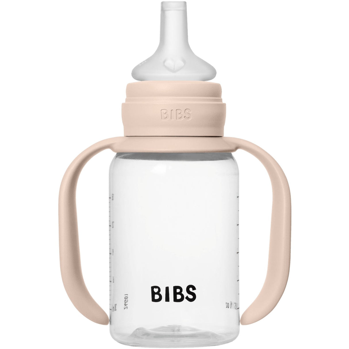 Bibs Blush Baby Sippy Flaske Spout Round Silikone Slow Flow