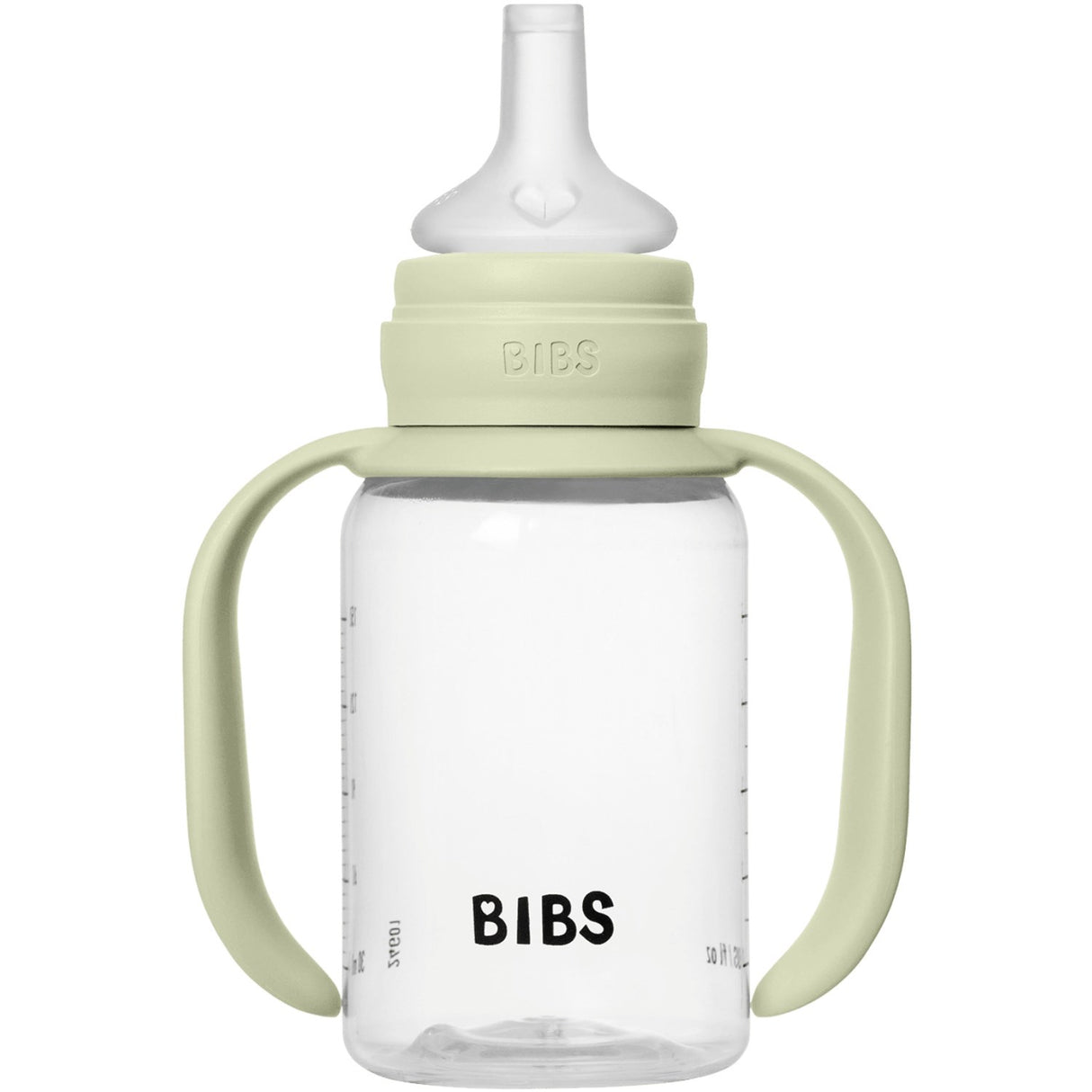Bibs Sage Baby Sippy Flaske Spout Round Silikone Slow Flow