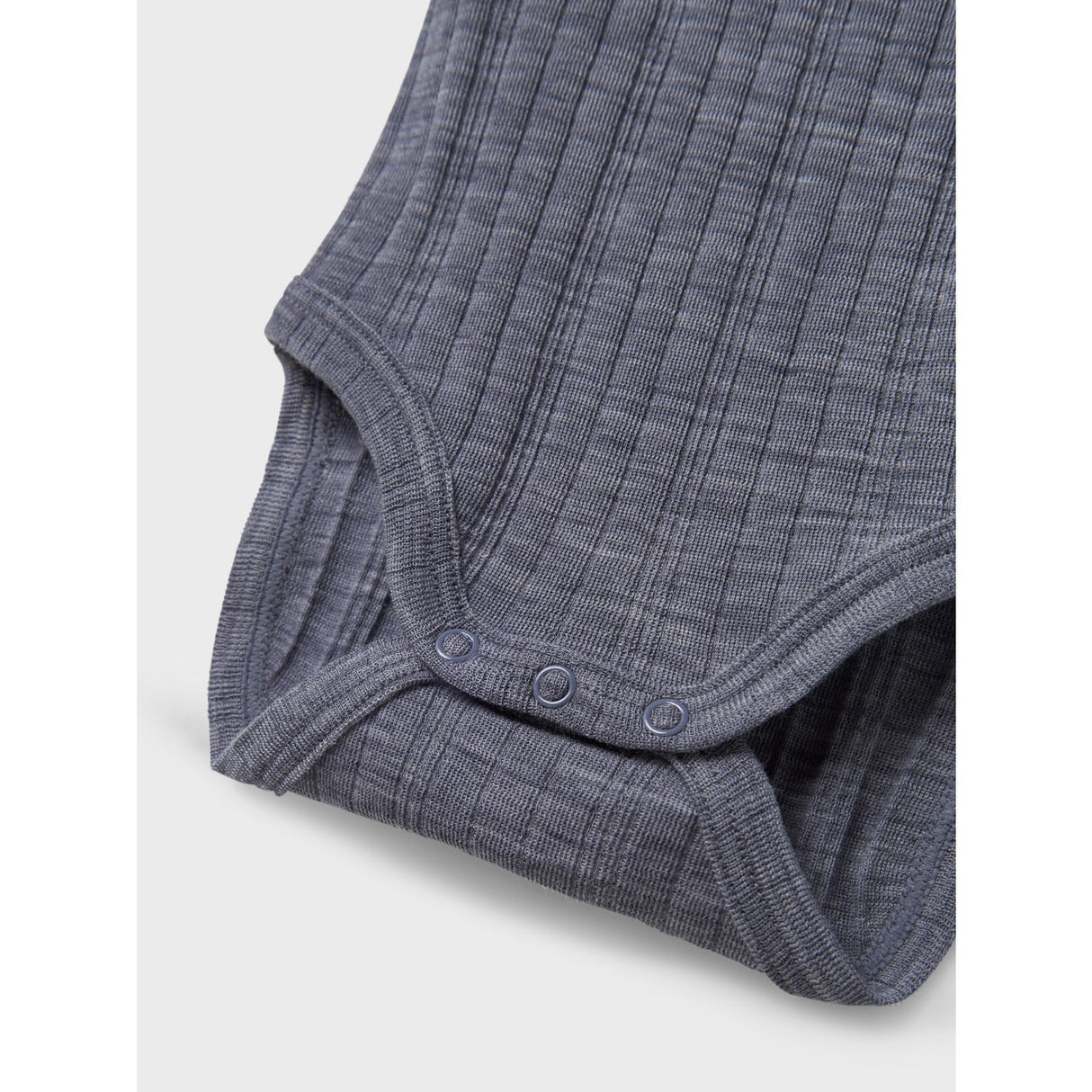 Name It Folkstone Gray Nbmwang Uld Needle Ls Body Solid Noos