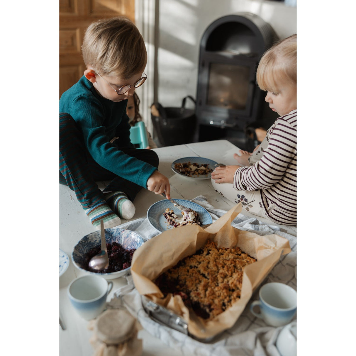 Petit Piao Dark Sea Bluse Modal