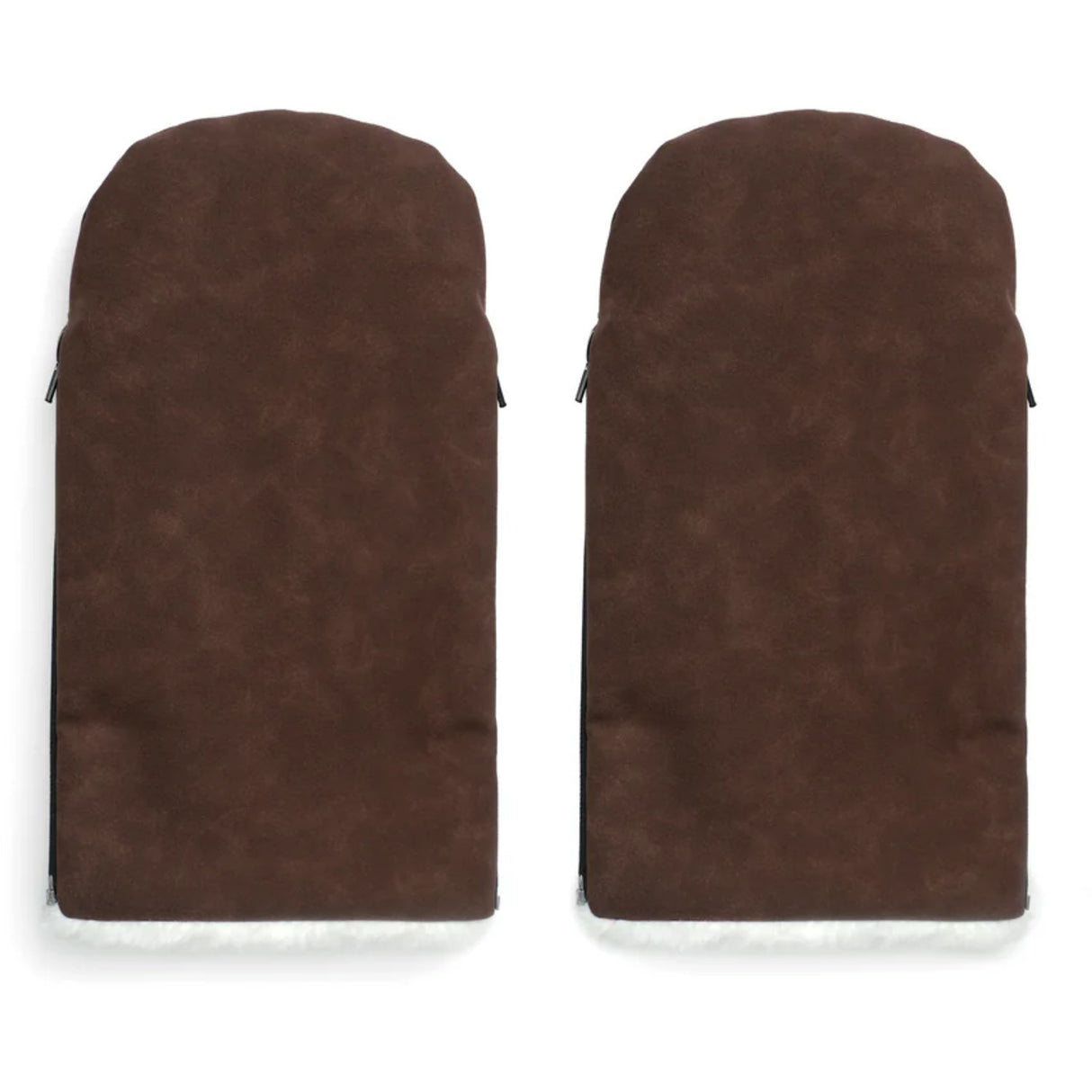 KongWalther Chocolate Brown Faux Suede Østerbro Handsker
