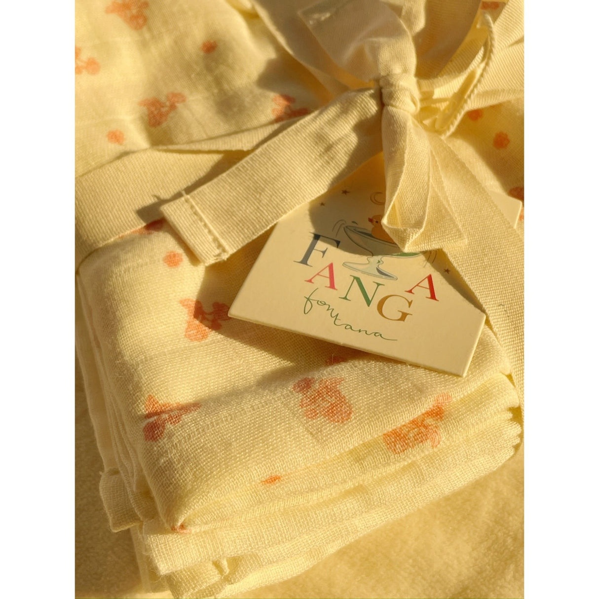 Konges Sløjd Fanga Fontana Ilmia Bellini 3 Pak Muslin Cloth GOTS