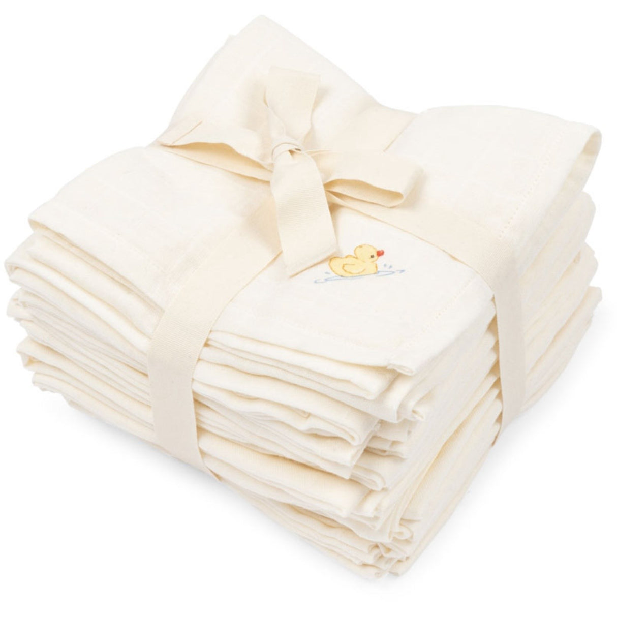 Konges Sløjd Fanga Fontana Antique White Nuvoli 10 Pak Muslin Cloth GOTS