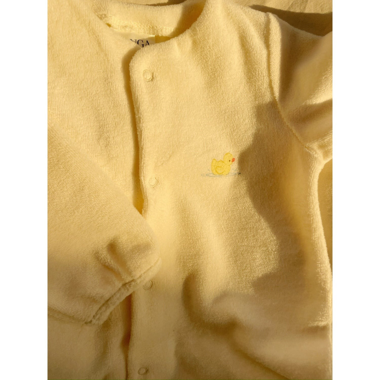 Konges Sløjd Fanga Fontana Antique White Elu Onesie GOTS