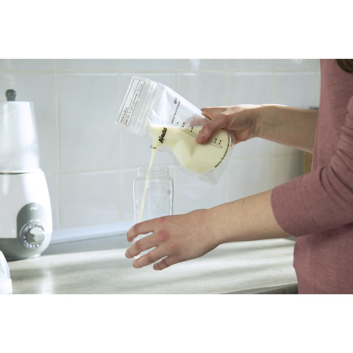 Alecto 100Pk Modermælk Opbevaringposer