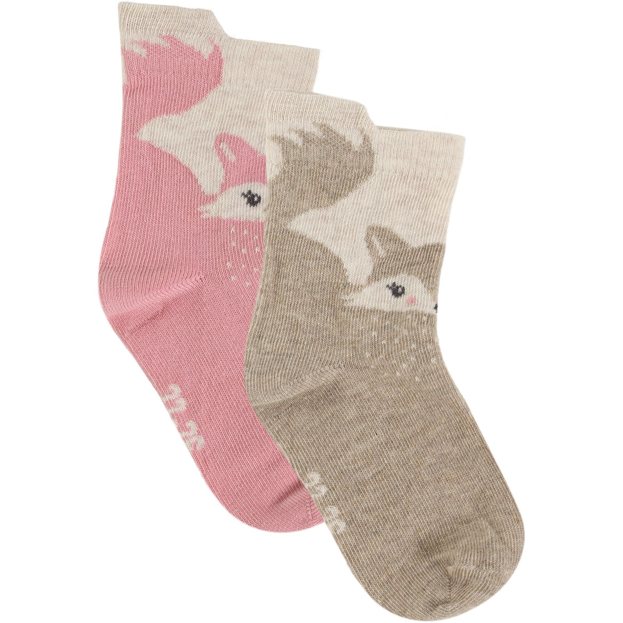 Minymo Wild Rose Strømper W. 3D Effect (2-Pack)