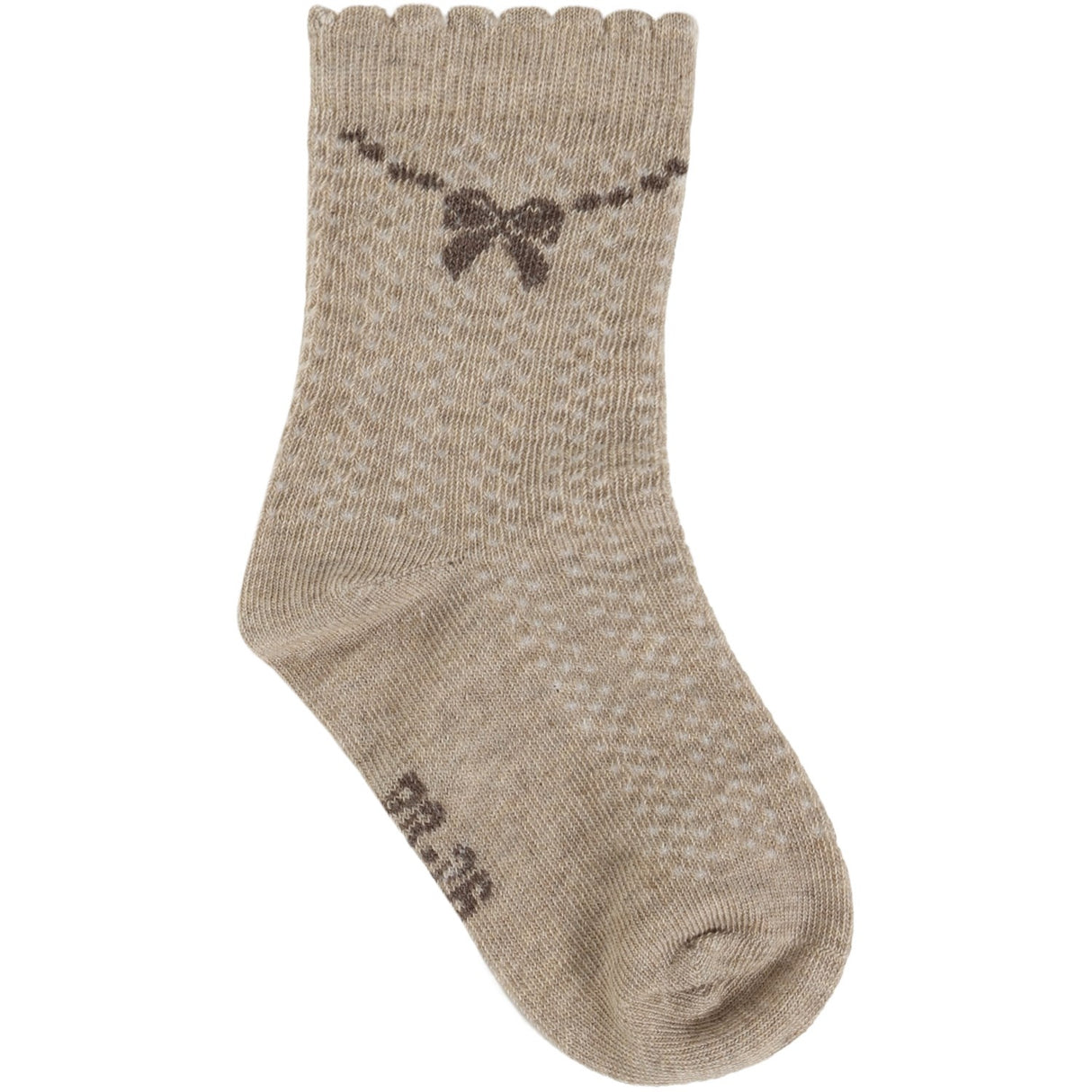 Minymo Shell Strømper W. Lettuce Hem (2-Pack)