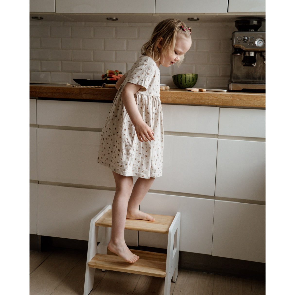 HEMMINGSEN Kids Hvid Børneskammel