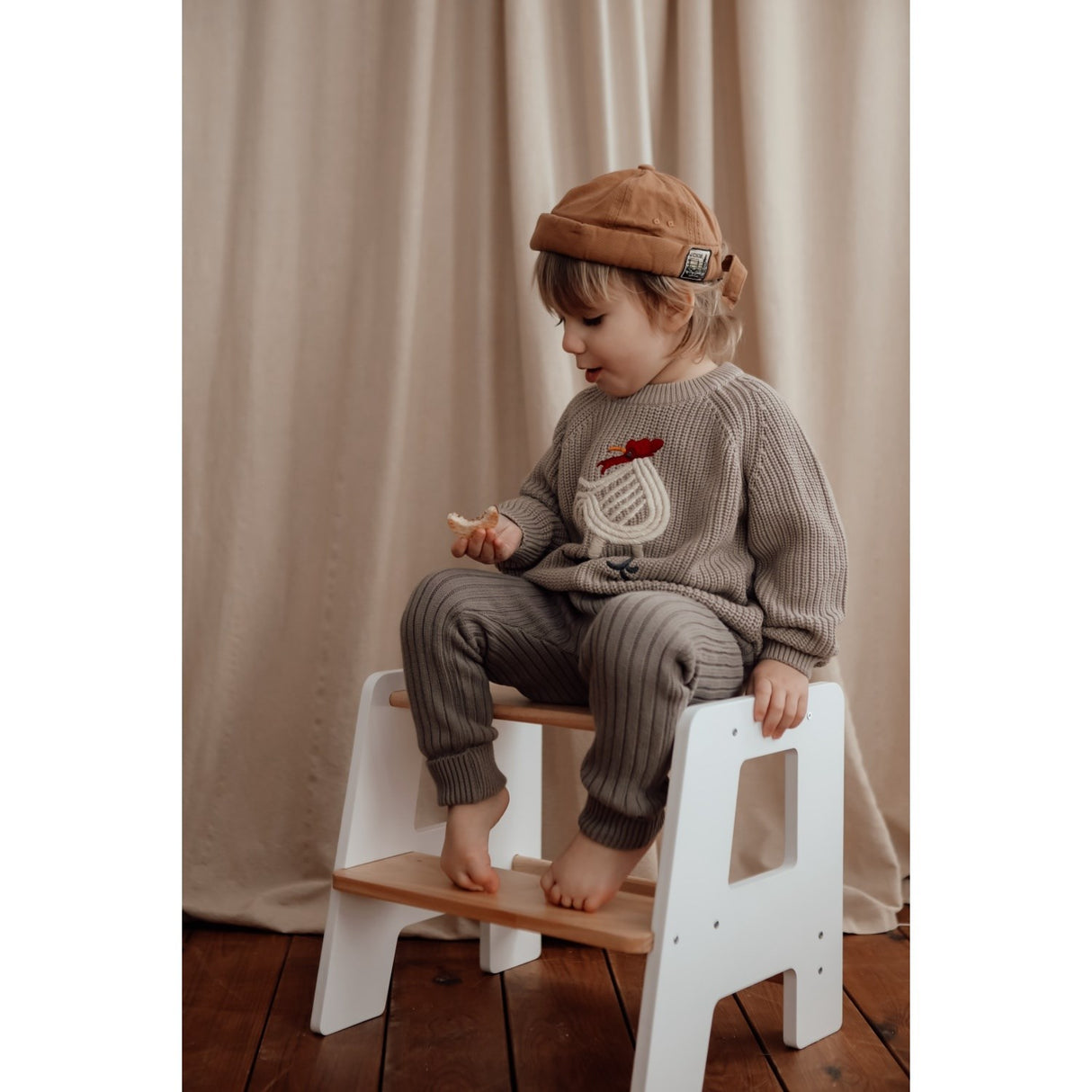 HEMMINGSEN Kids Hvid Børneskammel