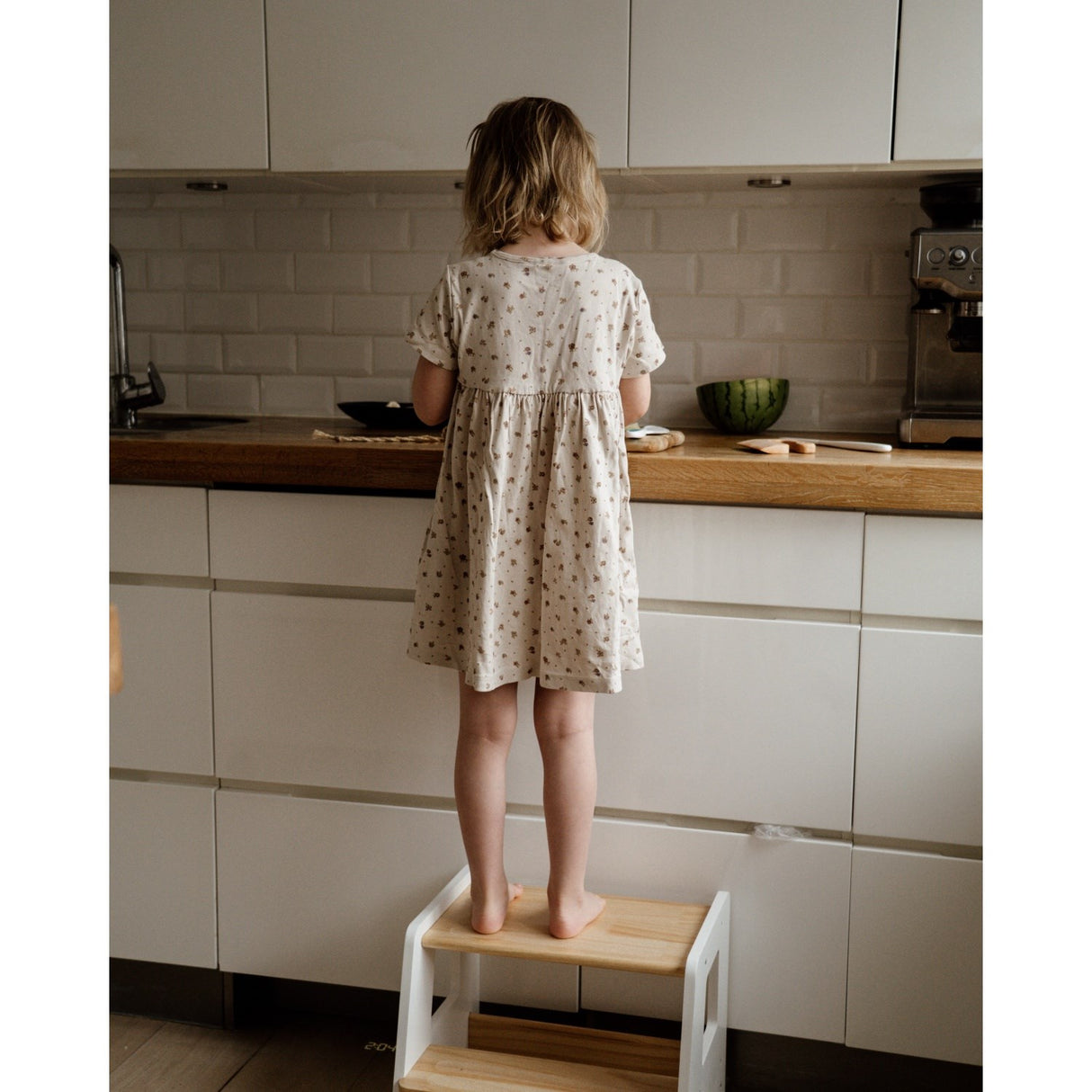 HEMMINGSEN Kids Hvid Børneskammel