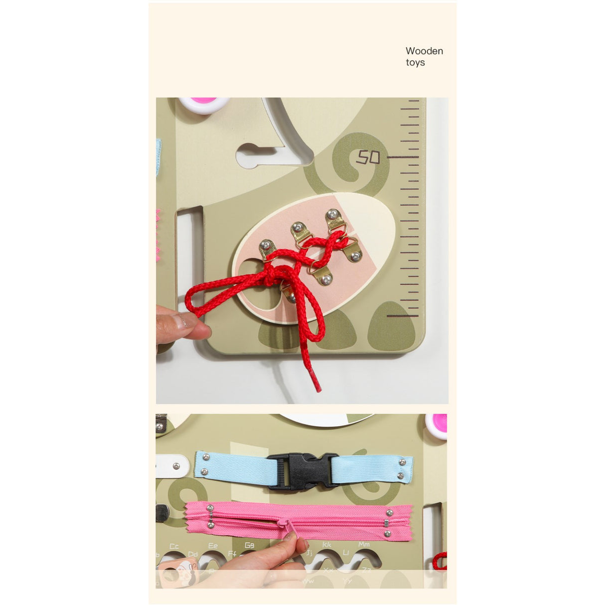 HEMMINGSEN Kids Grøn Langhals Aktivitetstavle