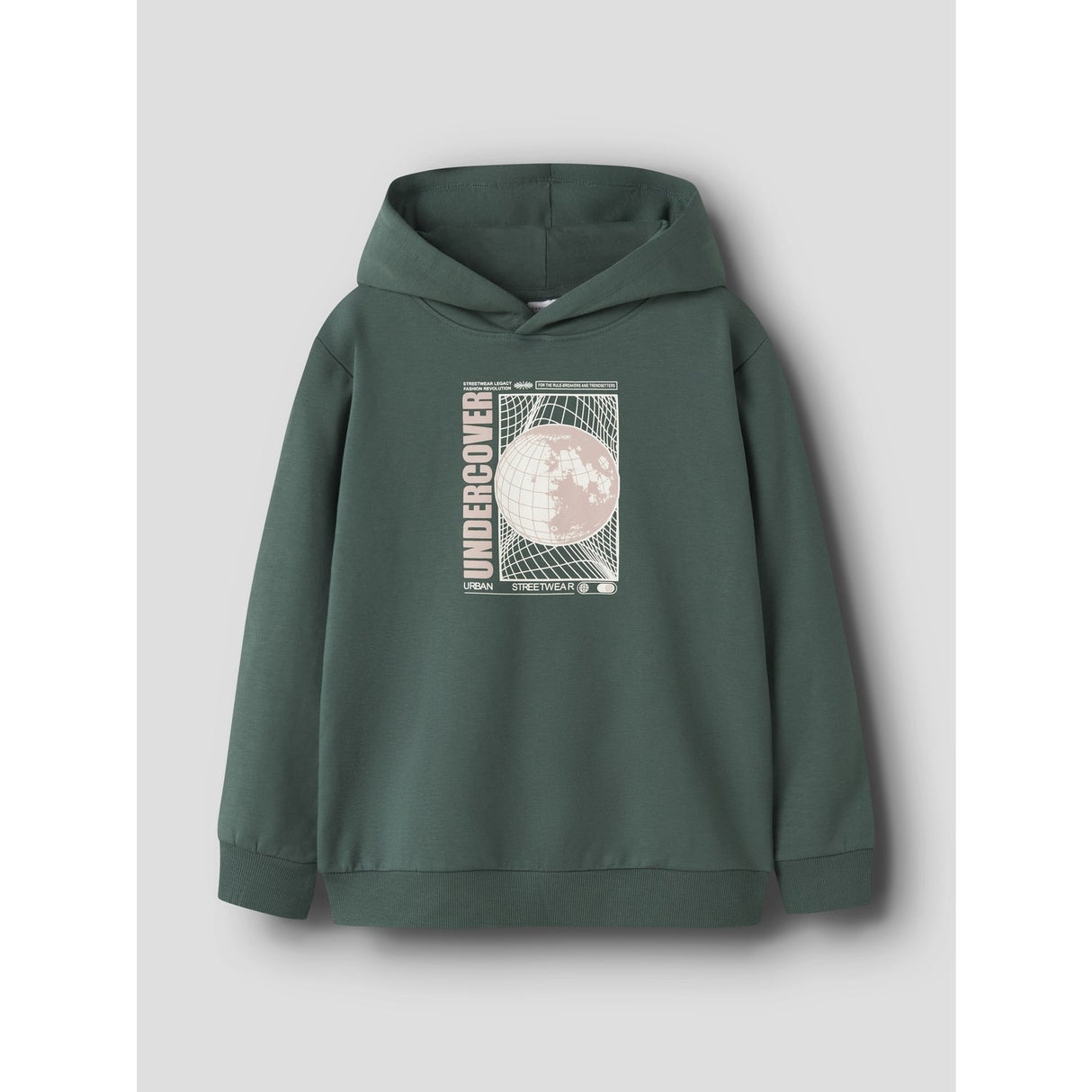 Name It Bistro Green Urban Nkmvugo Ls Nreg Sweat Wh Bru