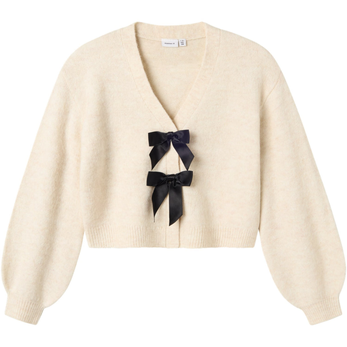 Name It Jet Stream Black Bow Nkfrina Ls Strik Card