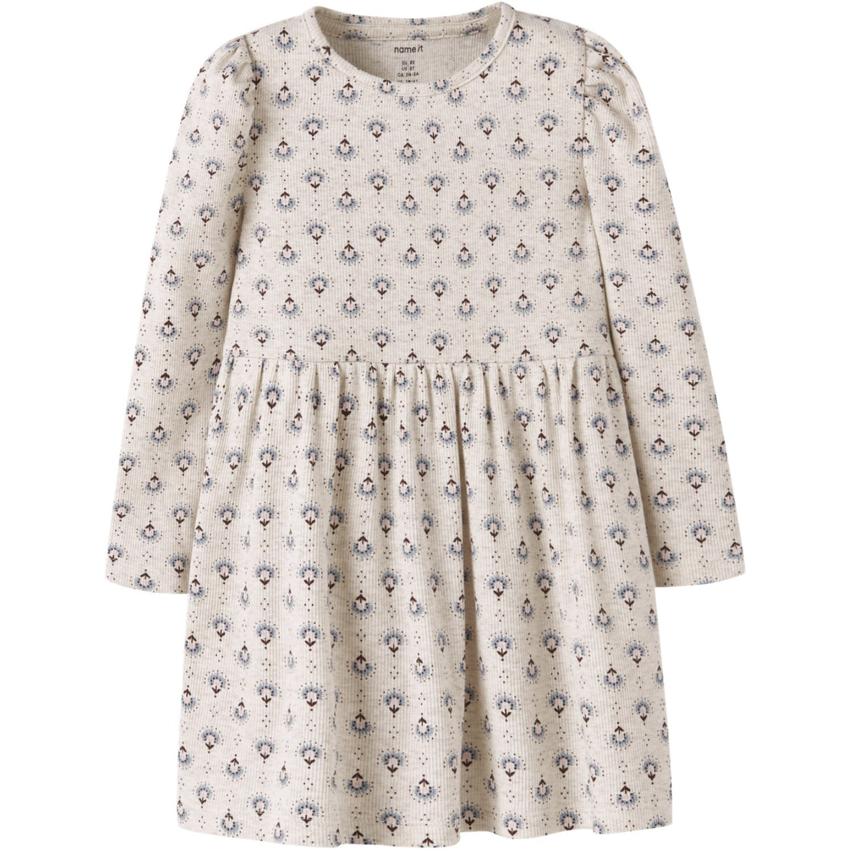 Name It Peyote Melange Nmfonine Ls Kjole Bf