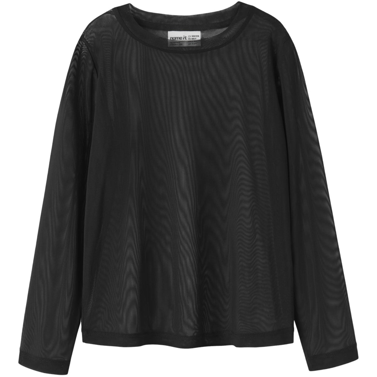 Name It Black Nkfrophelia Ls Mesh Top