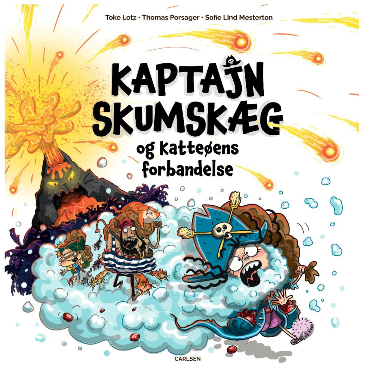 Forlaget Carlsen Kaptajn Skumskæg og katteøens forbandelse