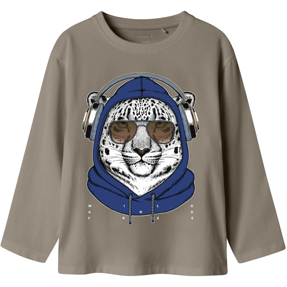 Name It Roasted Cashew Nmmorion Ls Top Bf