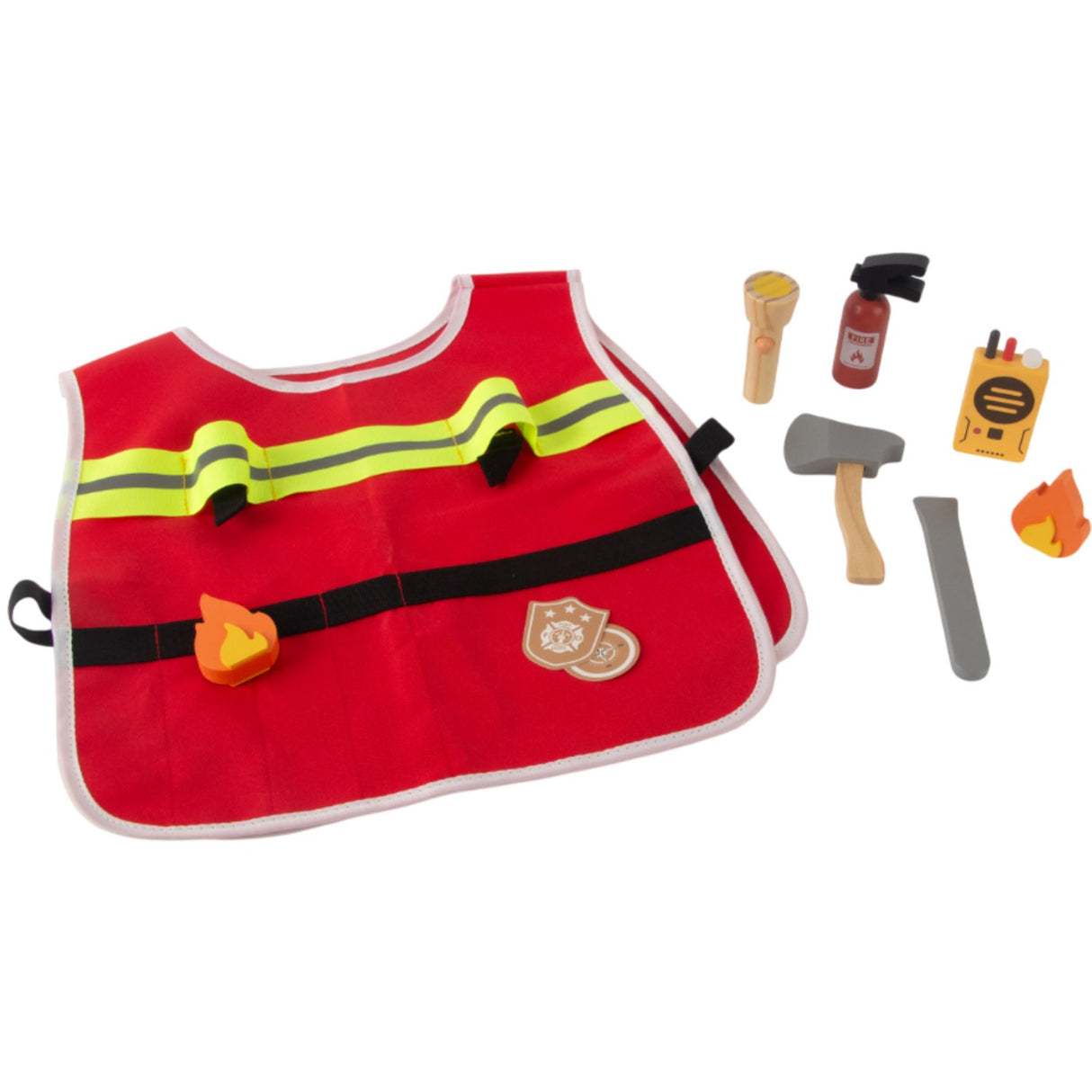 Dantoy Brandmand Sæt Træ I Gaveæske 10 Dele