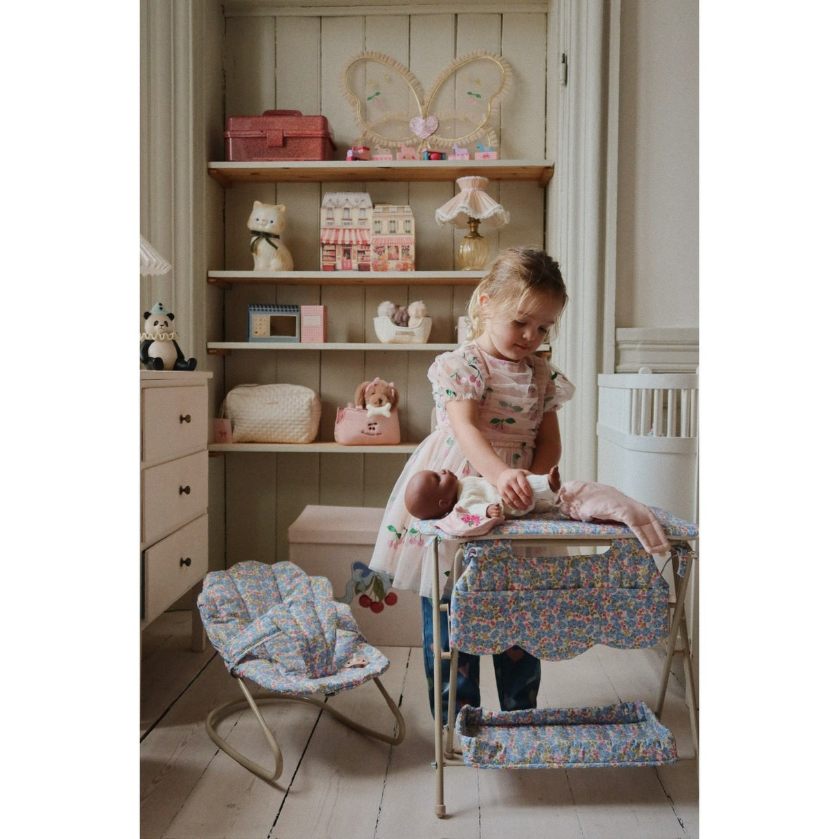 Konges Sløjd Ma Grande Cerise Pink Glitter Tullie Kjole
