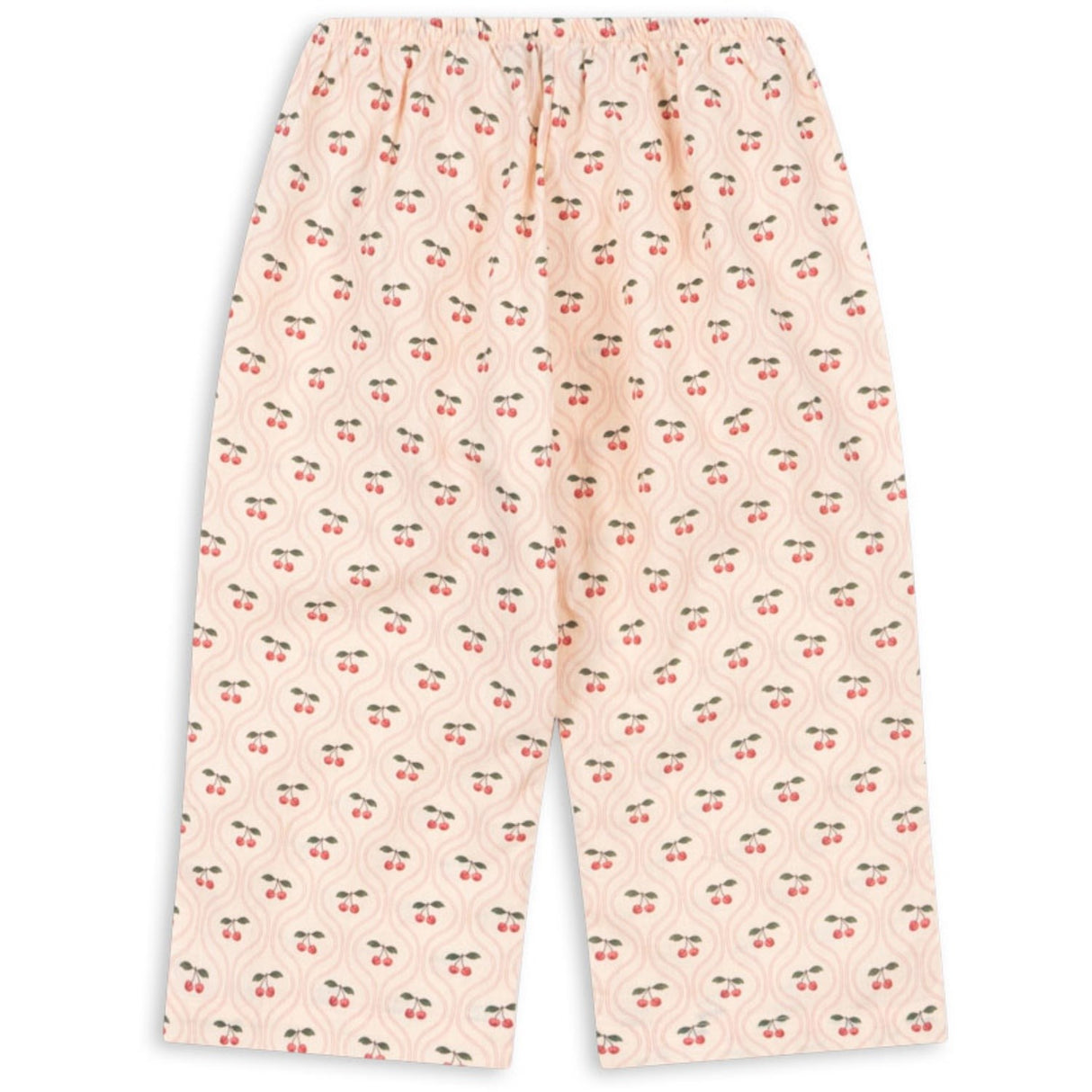 Konges Sløjd Cherry Pink Motif Cianna Bukser GOTS