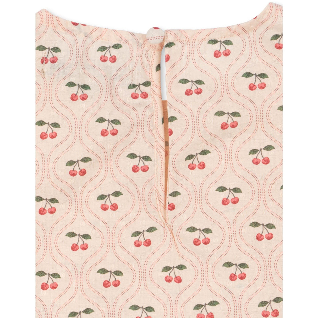 Konges Sløjd Cherry Pink Motif Cianna Bluse GOTS