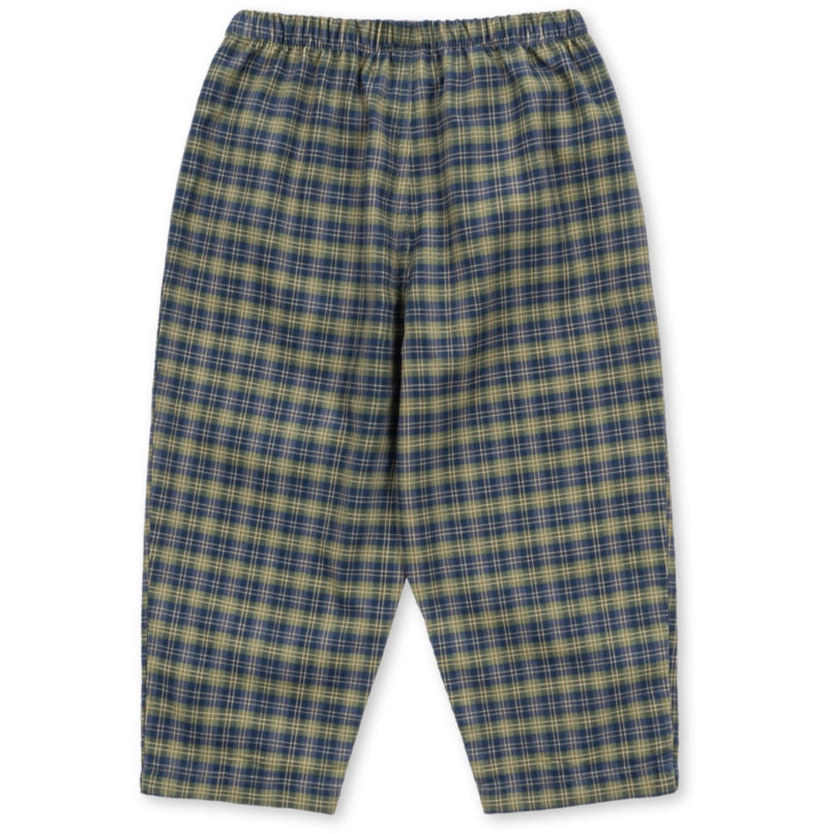 Konges Sløjd Laurel Blue Check Cara Bukser GOTS