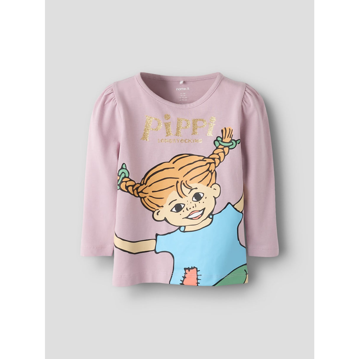 Name It Keepsake Lilac Nmfsolma Pippi Ls Top Sky