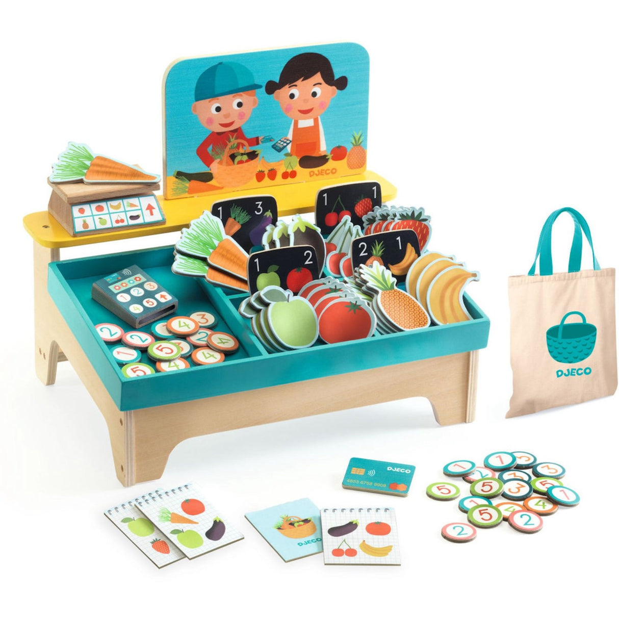 Djeco Léa & Milo, Lille Markedsbod