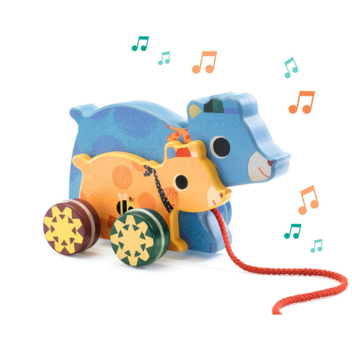 Djeco Gabi & Sam Trækdyr Med Musik