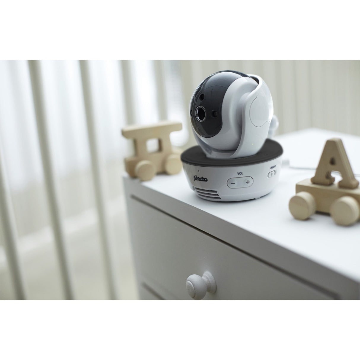 Alecto Video Babyalarm Med 4,3 Tommer Farve Display