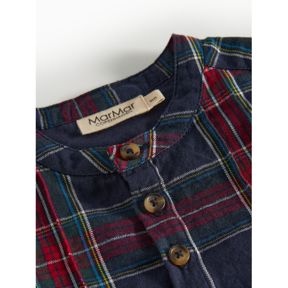 MarMar Check Pilot Navy Check Totoro Skjorte