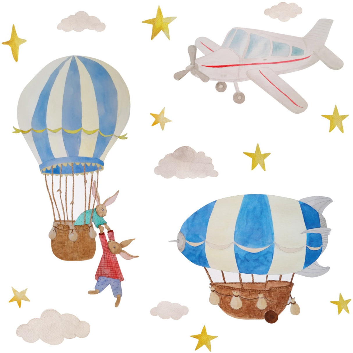 That's Mine Multi Wallsticker Flying Adventures