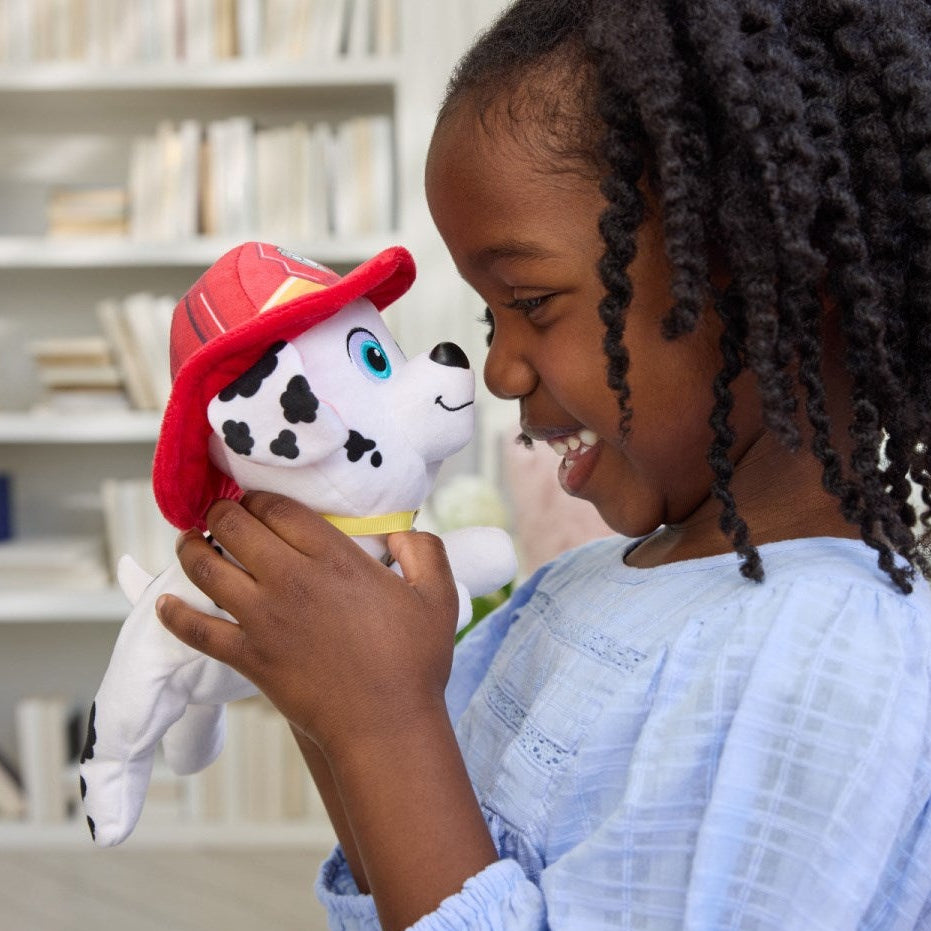Paw Patrol Gund Hat & Halsbånd Plys 20 Cm Marshall