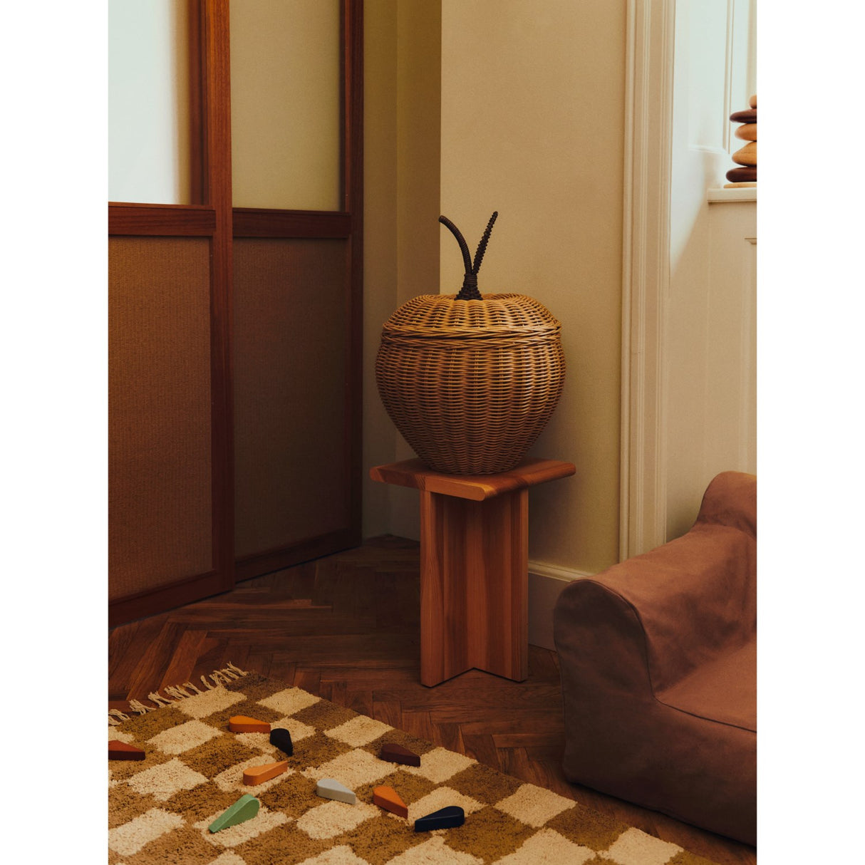 Ferm Living Tan Billow Sækkestol