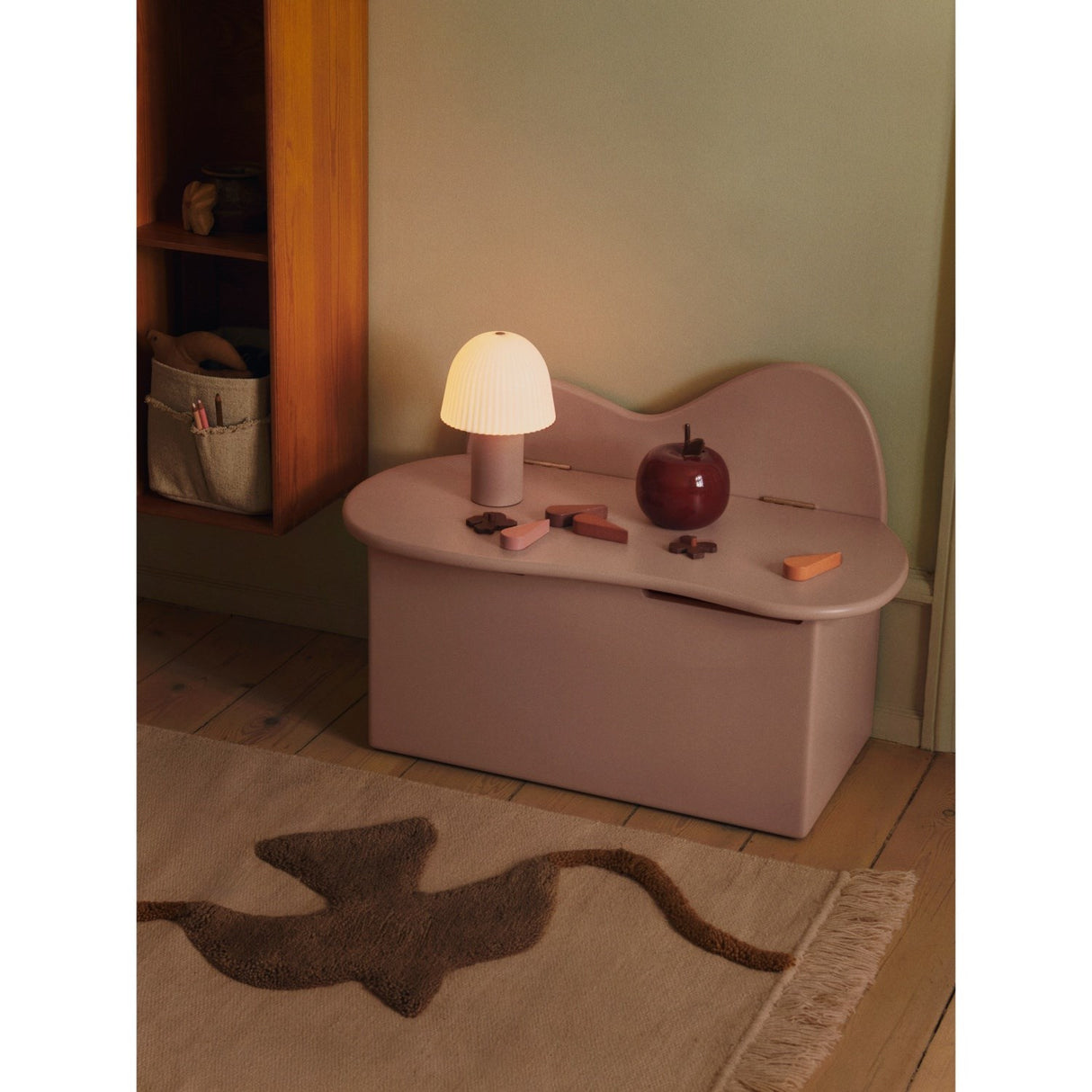 Ferm Living Rose Slope Opbevaring Bænk