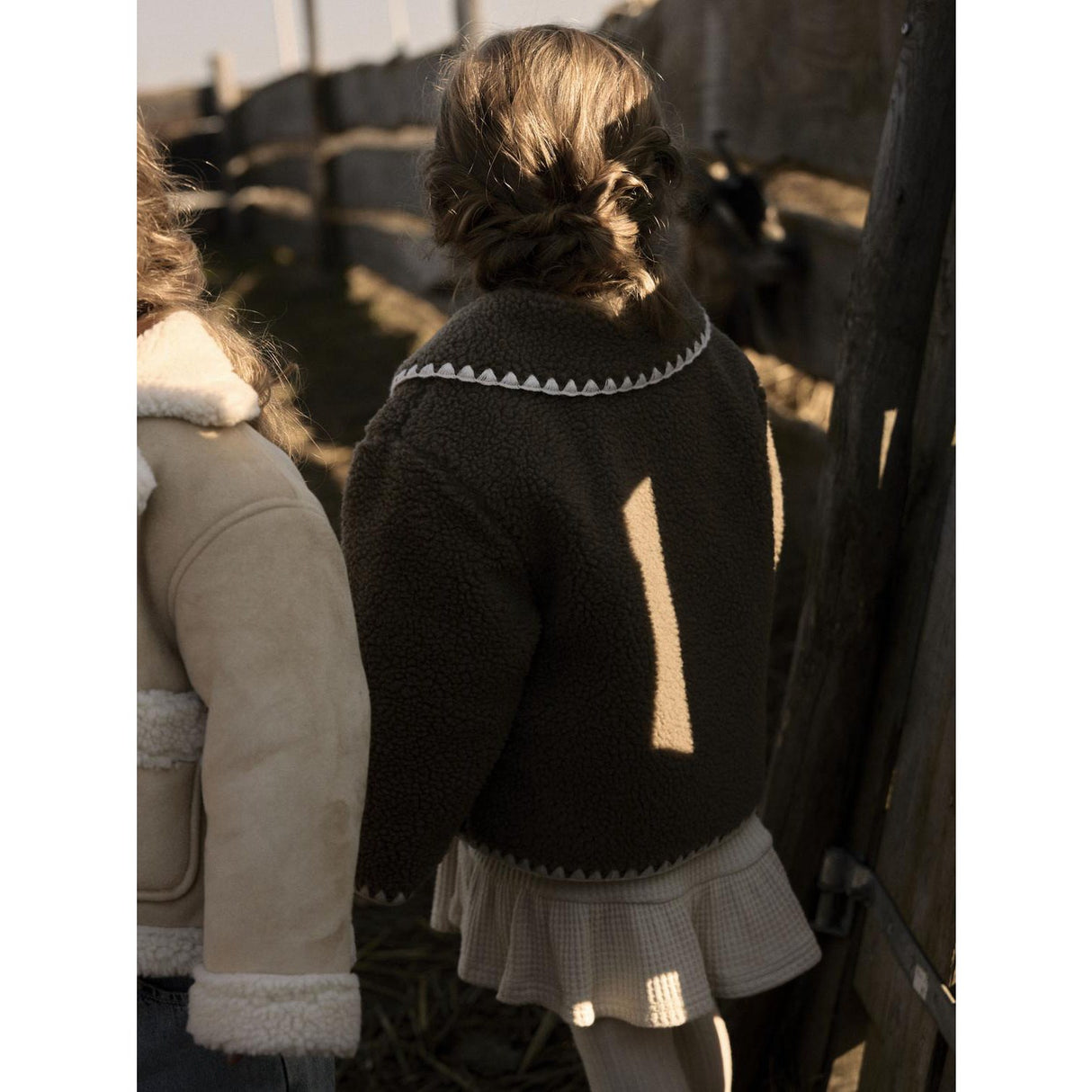 Lil'Atelier Shitake Nmflajo Ls Loose Jakke Lil