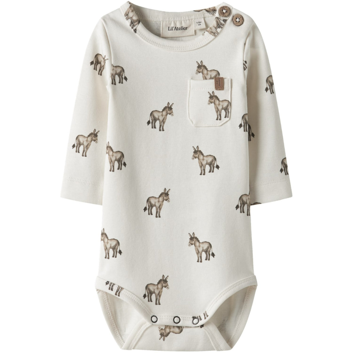 Lil'Atelier Coconut Milk Donky Nbmlayo Sev Ls Slim Body Lil