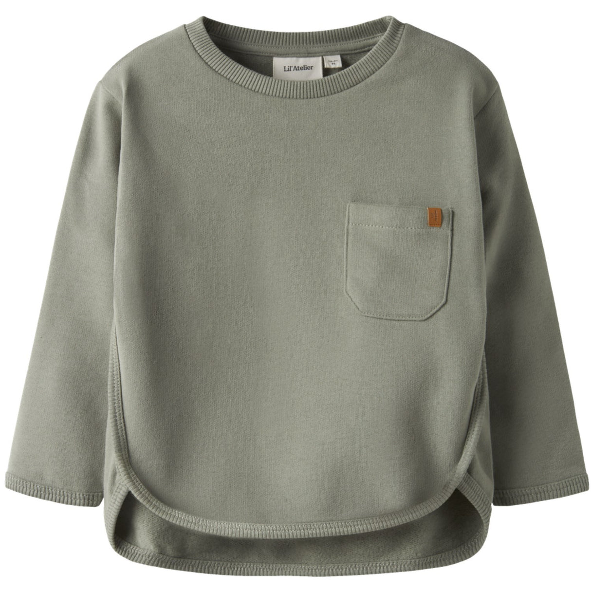 Lil'Atelier Seagrass Nmmilondon Bo Ls Loose Sweat Bru Lil