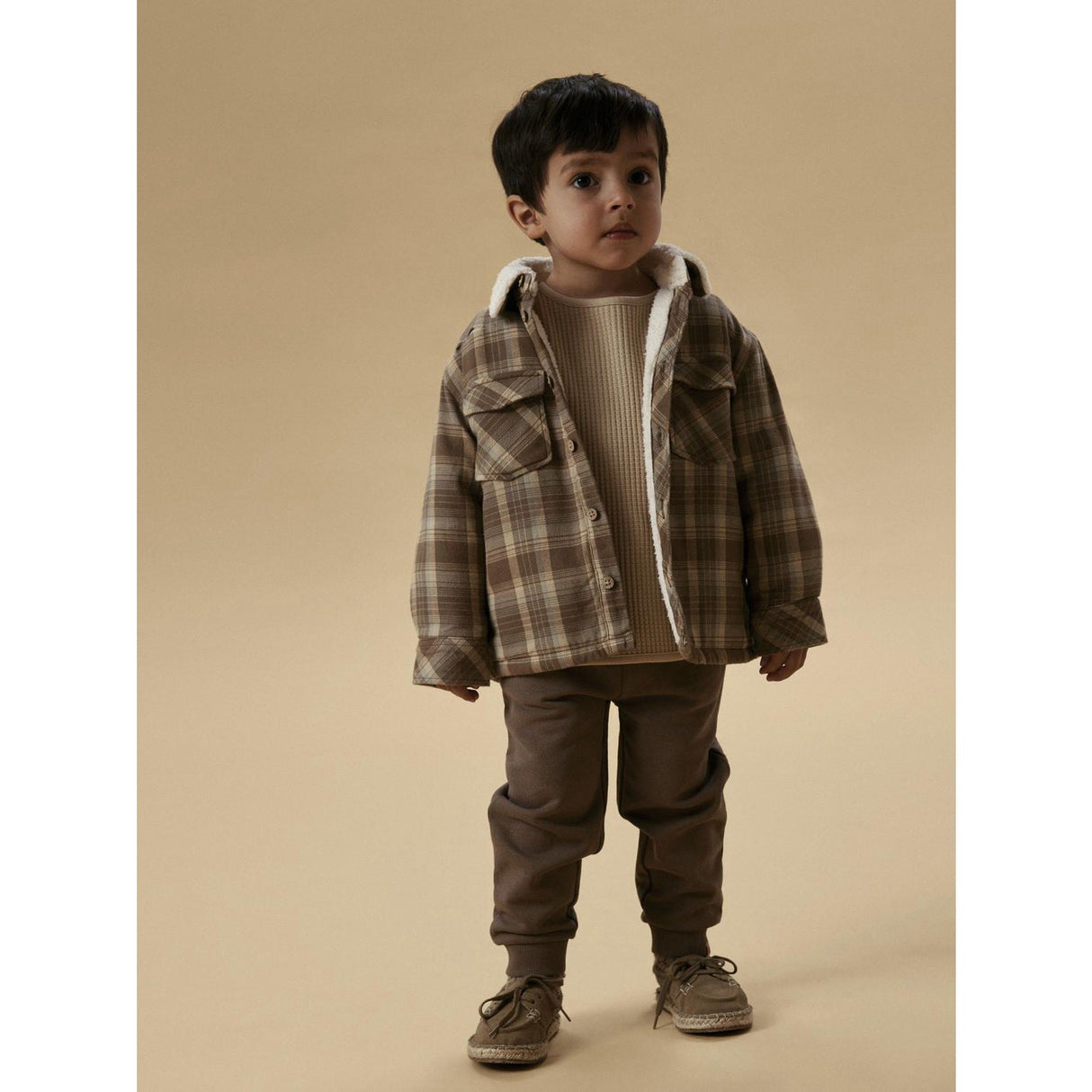 Lil'Atelier Shitake Nmmtavor Ls Loose Skjorte Lil