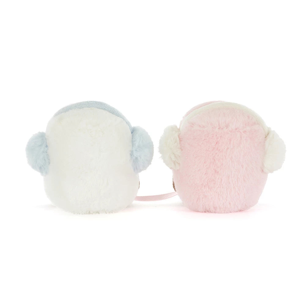 Jellycat Amuseables Toastie Pink And White Marshmallows