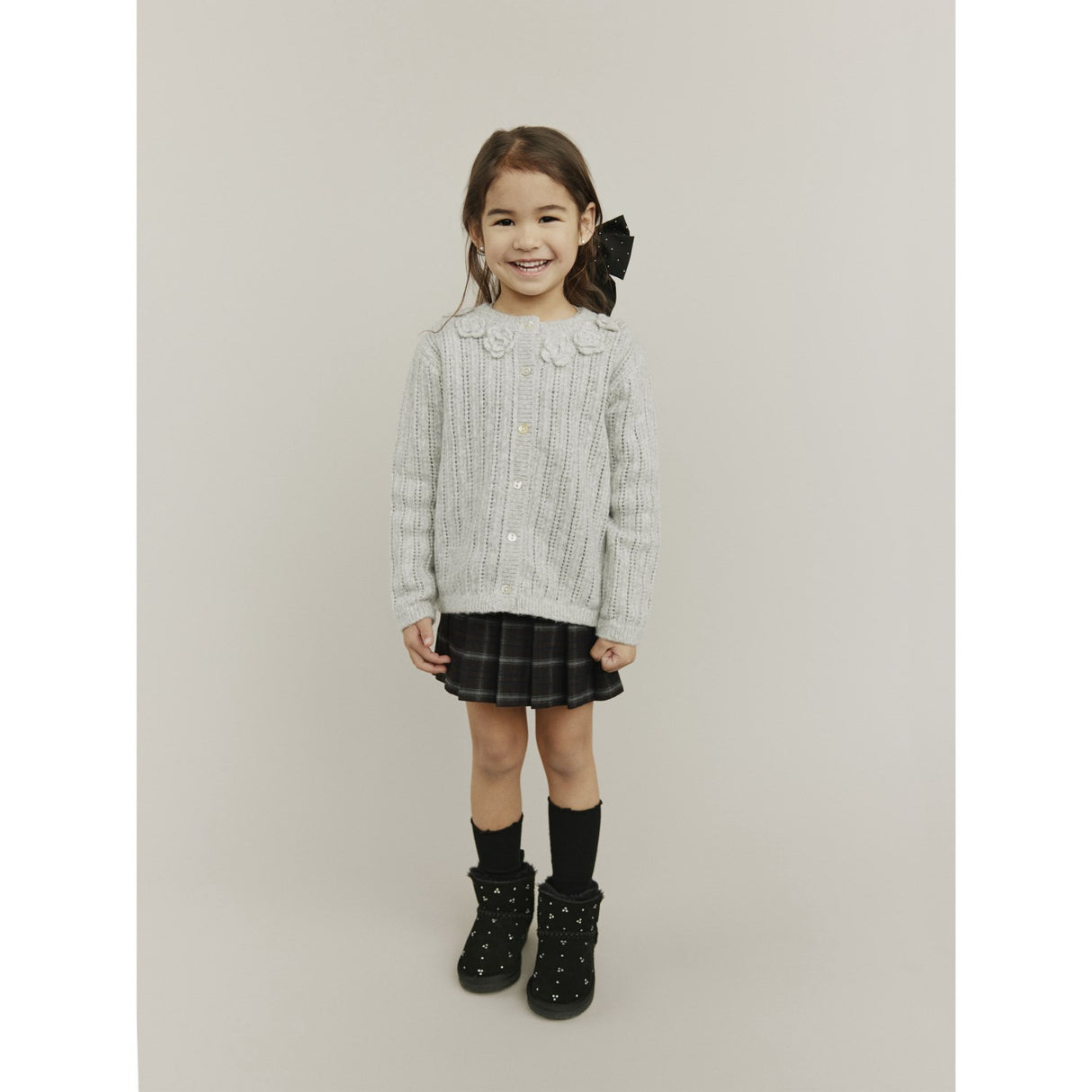 Sofie Schnoor Grey Melange HennySB Cardigan