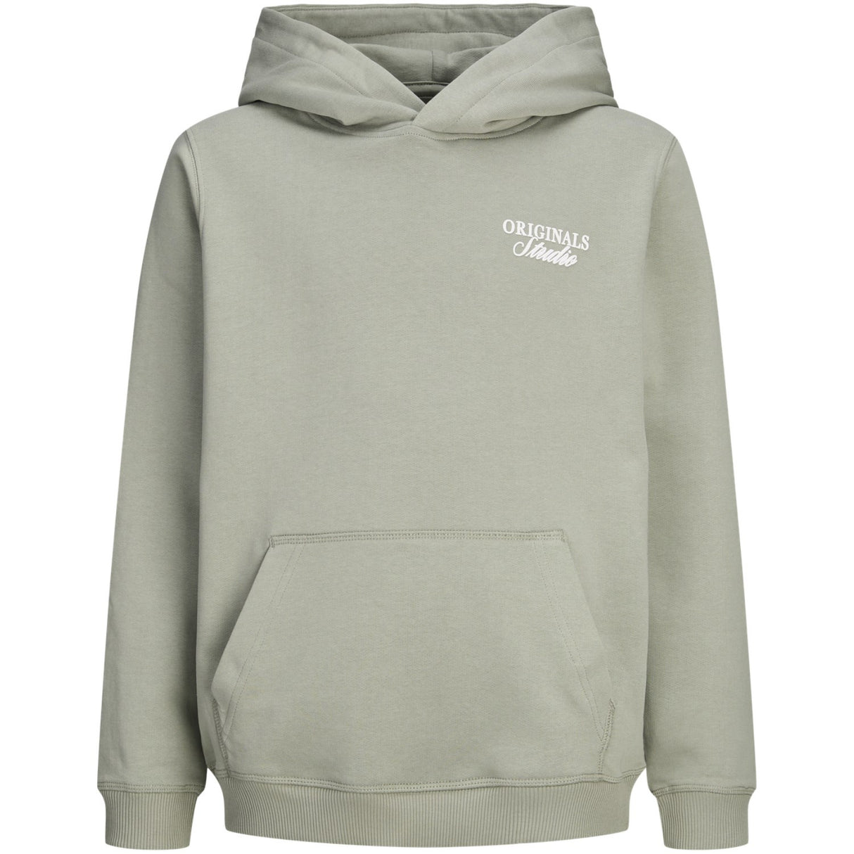 Jack & Jones Junior Seagrass Jornorrebro Typo Back Sweat Hætte Sn Jnr