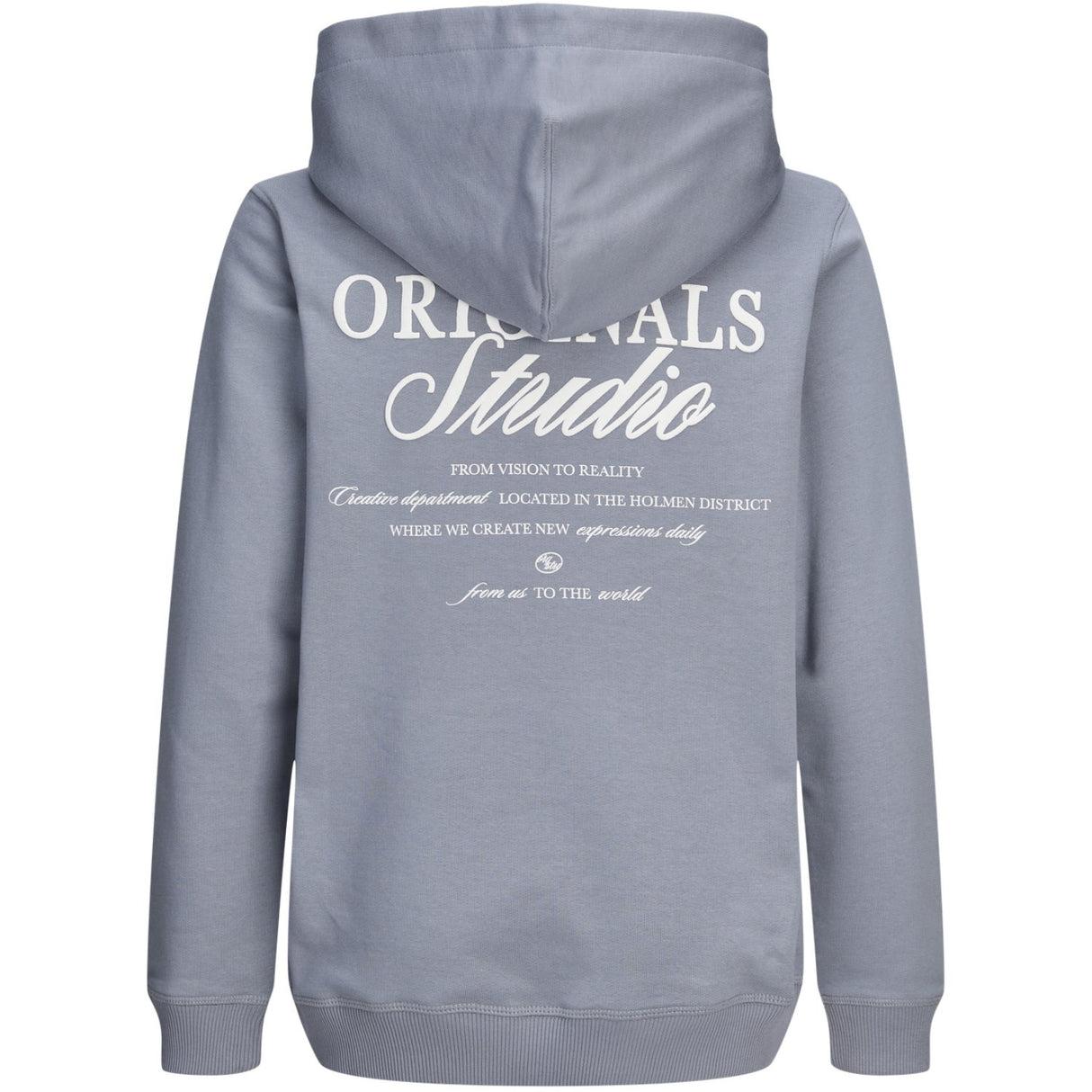 Jack & Jones Junior Tradewinds Jornorrebro Typo Back Sweat Hætte Sn Jnr