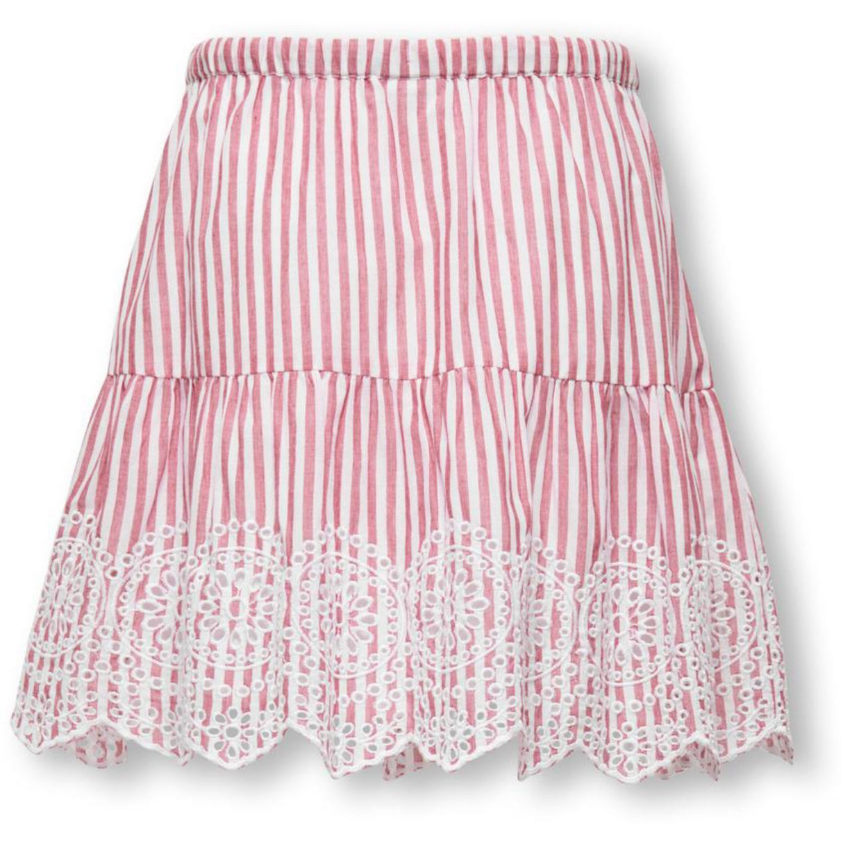 kids ONLY Barbados Cherry Cloud Dancer Kogbondi Life Emb Nederdel Wvn