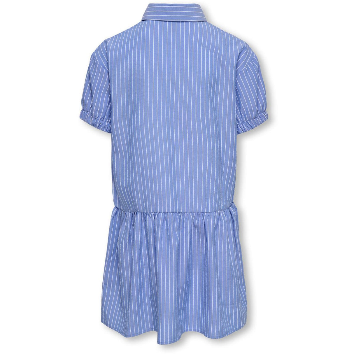 kids ONLY Blue Bonnet Cloud Dancer Kogcosmo Ss Skjorte Kjole Wvn
