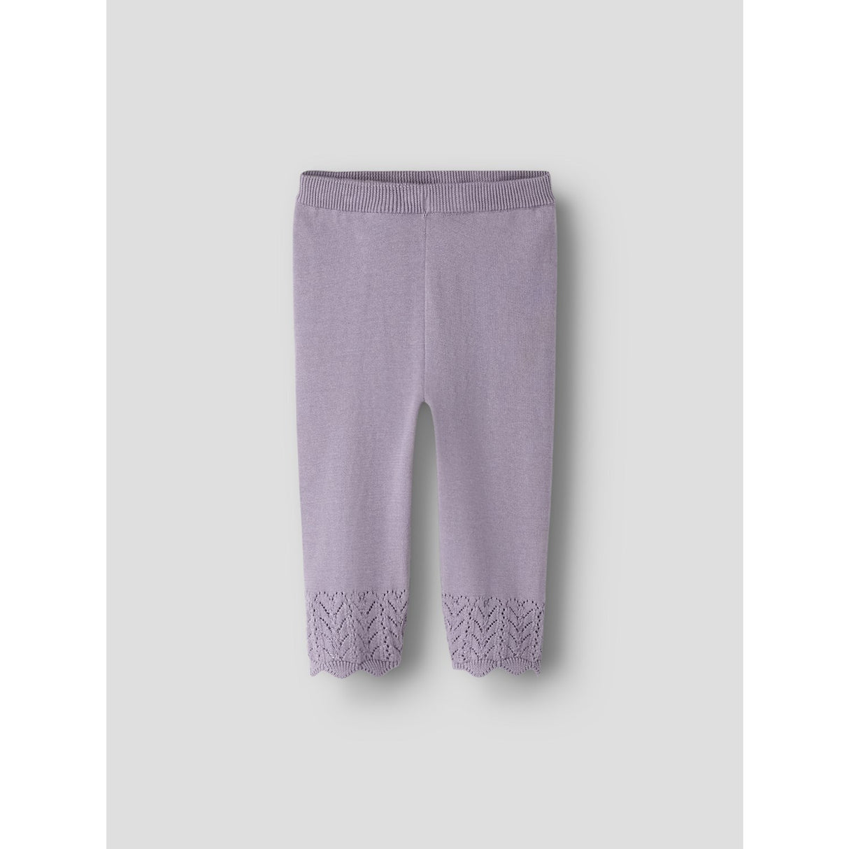 Name It Lavender Gray Nbfbrit Strik Bukser